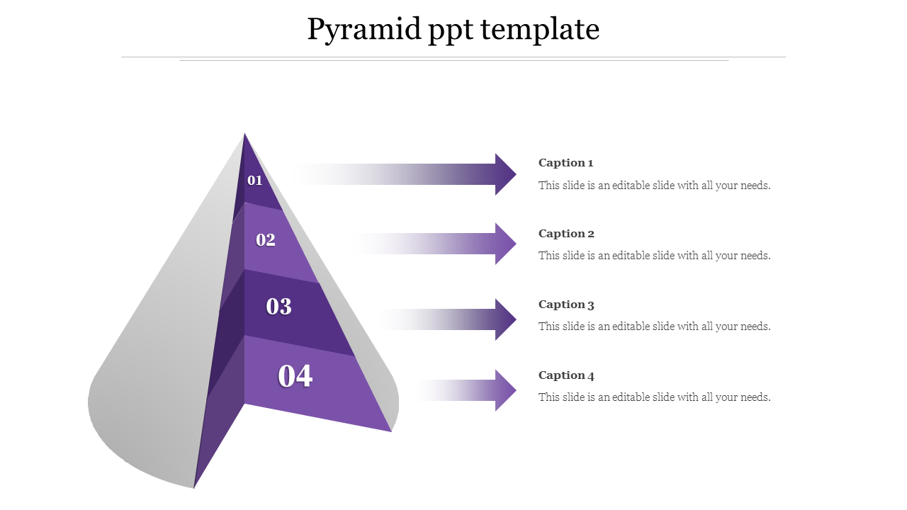Free - Attractive Pyramid PowerPoint Template and Google Slides